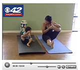 KEYE News Footphone Pose